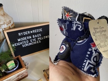 eye pillows from Ryder and Reece